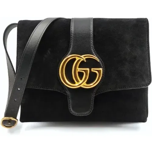 Pre-owned Suede shoulder-bags , female, Sizes: ONE SIZE - Gucci Vintage - Modalova