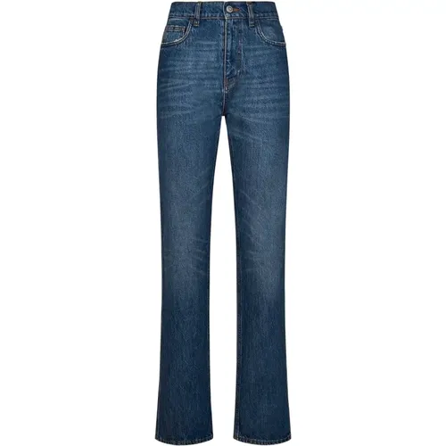 Blaue High-Waist-Slim-Fit-Jeans - Coperni - Modalova