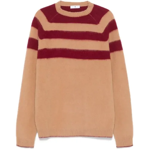 Striped Wool-Cashmere Sweater , male, Sizes: M, S, L - PT Torino - Modalova