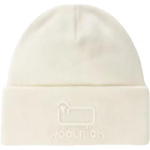 Weiche Baumwolle Woll Beanie - Woolrich - Modalova