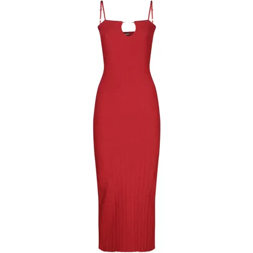 Rotes Kleid für Frauen Aw24 - Jacquemus - Modalova