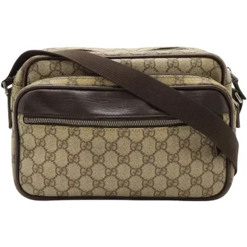 Pre-owned Canvas gucci-bags , female, Sizes: ONE SIZE - Gucci Vintage - Modalova