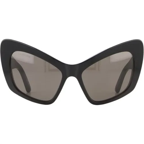 Grey Sunglasses - Stylish Model , female, Sizes: ONE SIZE - Balenciaga - Modalova