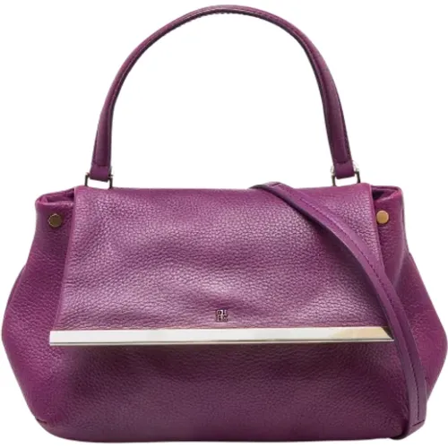 Pre-owned Fabric handbags , female, Sizes: ONE SIZE - Carolina Herrera Pre-owned - Modalova