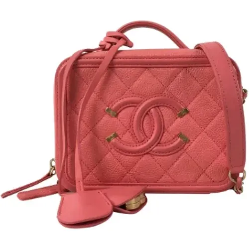 Pre-owned Leather handbags , female, Sizes: ONE SIZE - Chanel Vintage - Modalova