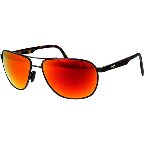 Stylish Sunglasses Inspired by Castles , male, Sizes: 62 MM - Maui Jim - Modalova