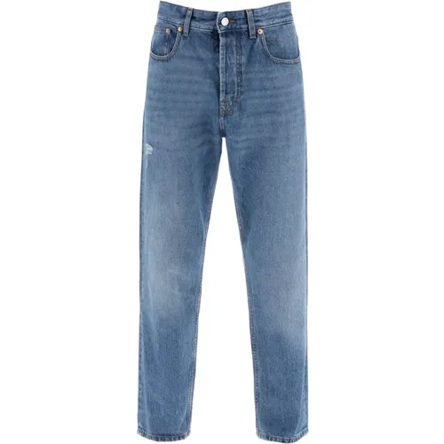 Tapered Jeans mit mittlerer Waschung und VLogo-Signatur - Valentino Garavani - Modalova