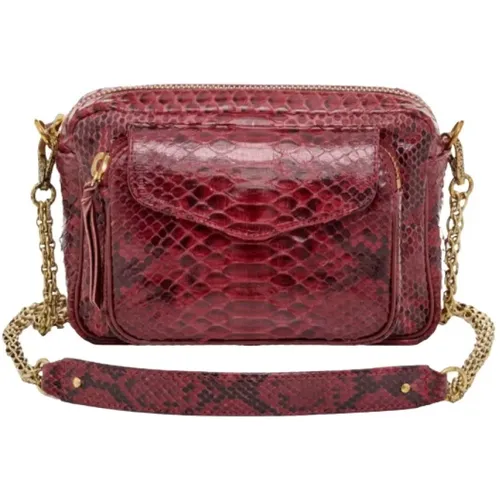 Python Chain Crossbody Bag , female, Sizes: ONE SIZE - Claris Virot - Modalova