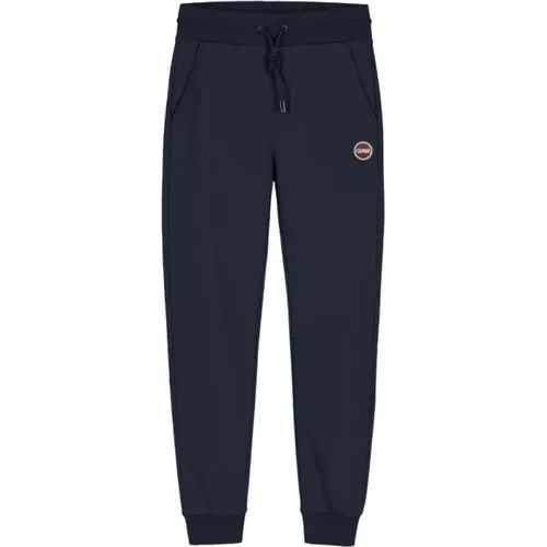 Blaue Sportliche Winter-Sweatpants , Herren, Größe: M - Colmar - Modalova