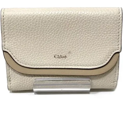 Pre-owned Leder portemonnaies - Chloé Pre-owned - Modalova