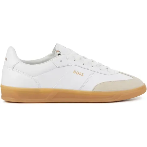 Leder Sneakers Hugo Boss - Hugo Boss - Modalova