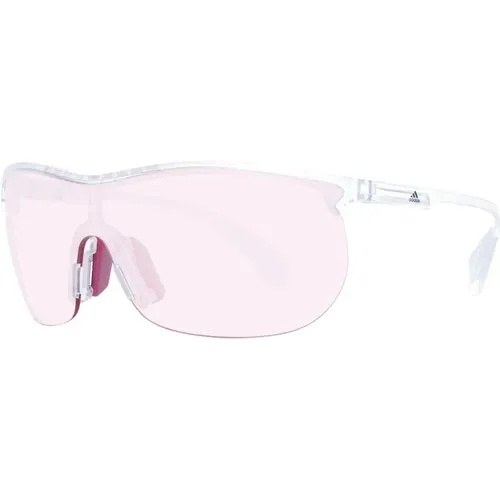Rosa Mono-Linsen-Sonnenbrille für Frauen - Adidas - Modalova