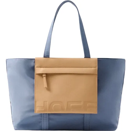 Blaue Nylon Daily Shopper Tasche - Hoff - Modalova