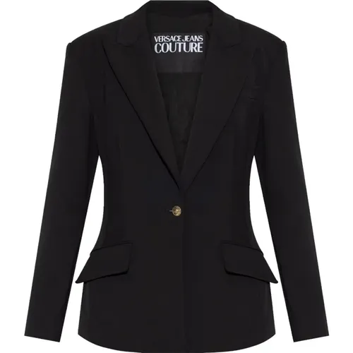 Schwarzer Blazer für Frauen - Versace Jeans Couture - Modalova