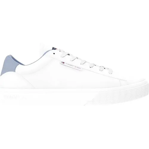 Blue Cupsole Sneaker Women's Shoes , female, Sizes: 7 UK, 5 UK, 4 UK, 3 UK - Tommy Jeans - Modalova