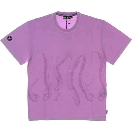 Gefärbtes Quartz Tee Kurzarm T-Shirt - Octopus - Modalova