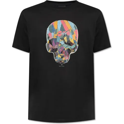 Bedrucktes T-Shirt , Herren, Größe: 2XL - PS By Paul Smith - Modalova