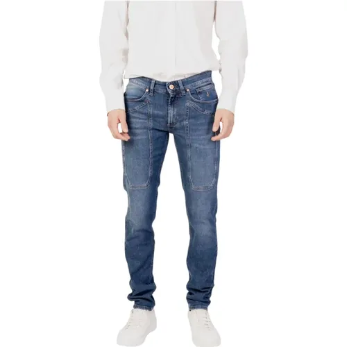 Classic Denim 5-Pocket Jeans , male, Sizes: W42, W40 - Jeckerson - Modalova