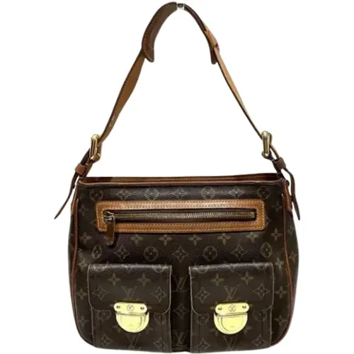 Pre-owned Canvas shoulder-bags , female, Sizes: ONE SIZE - Louis Vuitton Vintage - Modalova