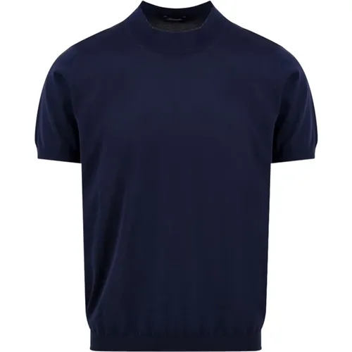 Blaue T-Shirt und Polo Kollektion , Herren, Größe: XL - Drumohr - Modalova
