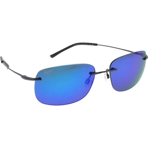 Stilvolle Sonnenbrille mit Gläsern , unisex, Größe: 59 MM - Maui Jim - Modalova