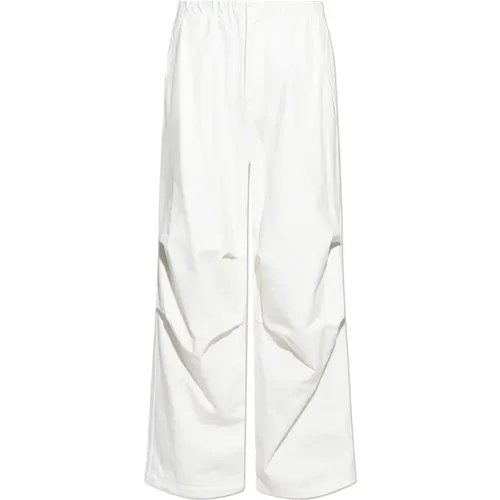 Relaxed-fitting cotton trousers , male, Sizes: M - Jil Sander - Modalova