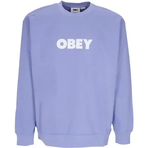 Sweatshirt , Herren, Größe: L - Obey - Modalova