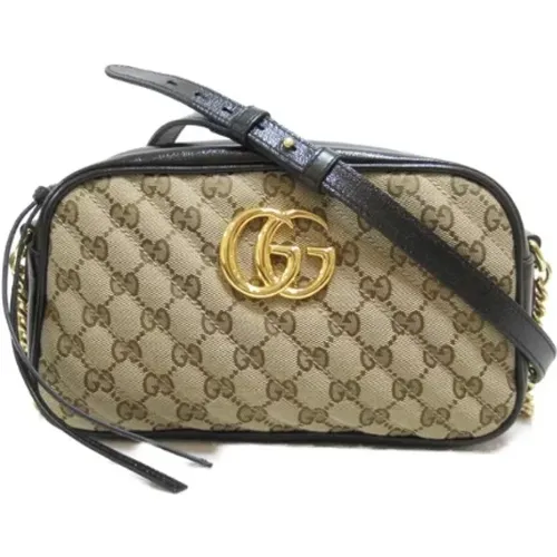 Pre-owned Canvas shoulder-bags , female, Sizes: ONE SIZE - Gucci Vintage - Modalova