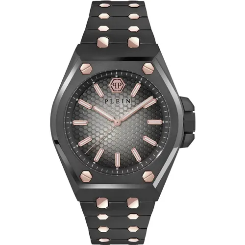 Extreme Gent Stainless Steel Watch , male, Sizes: ONE SIZE - Philipp Plein - Modalova