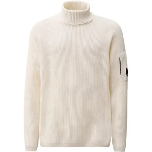 Creme Pullover Kollektion , Herren, Größe: L - C.P. Company - Modalova