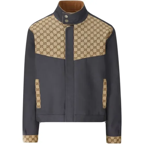Stylish Jacket , male, Sizes: L - Gucci - Modalova