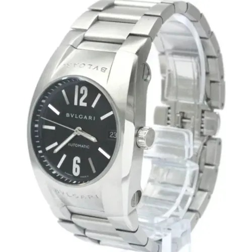 Pre-owned Stainless Steel watches , female, Sizes: ONE SIZE - Bvlgari Vintage - Modalova