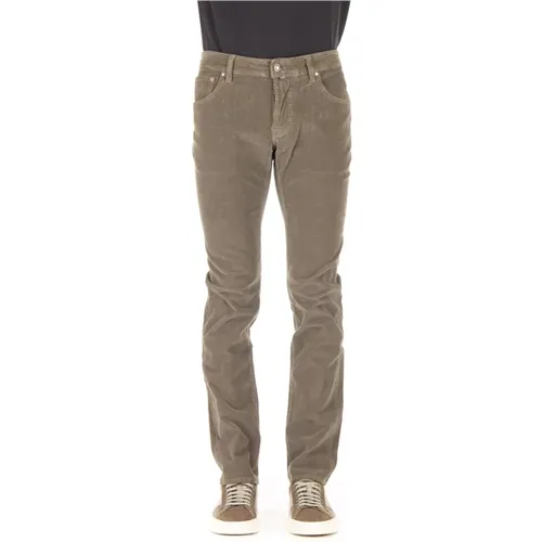 Grey Jacob Cohen 5-Pocket Pants , male, Sizes: W33, W36 - Jacob Cohën - Modalova