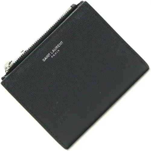 Pre-owned Leather wallets , unisex, Sizes: ONE SIZE - Yves Saint Laurent Vintage - Modalova