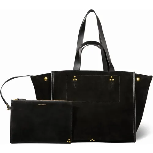 Leder Tote Tasche mit Griffen - Jérôme Dreyfuss - Modalova