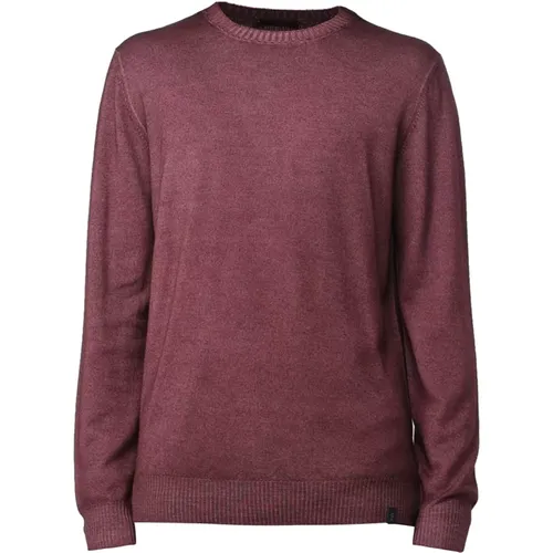Tinted Crewneck Sweater , male, Sizes: XL, 3XL - Fay - Modalova