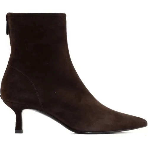 Dark Suede Remy Ankle Boots , female, Sizes: 6 UK - Roberto Festa - Modalova