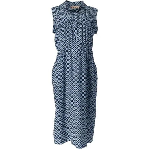 Pre-owned Silk dresses , female, Sizes: XL - Marni Pre-owned - Modalova