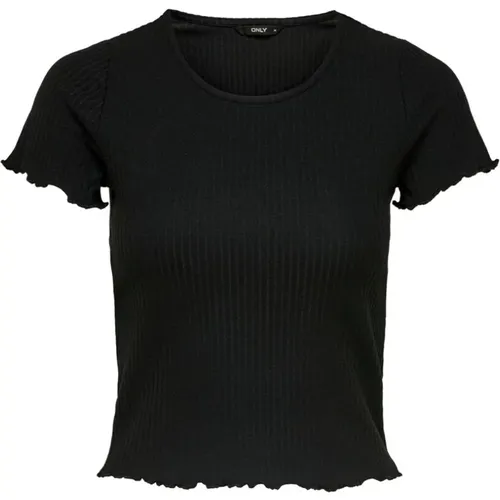 Women&s T-shirt Emma manches courtes , female, Sizes: L, XL, M, S - Only - Modalova