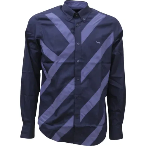 Long Sleeve Shirt , male, Sizes: 3XL, L, XL, M - Harmont & Blaine - Modalova