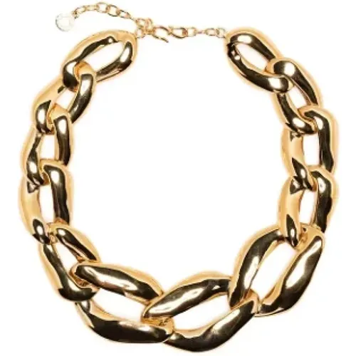 Pre-owned Metal necklaces , female, Sizes: ONE SIZE - Yves Saint Laurent Vintage - Modalova