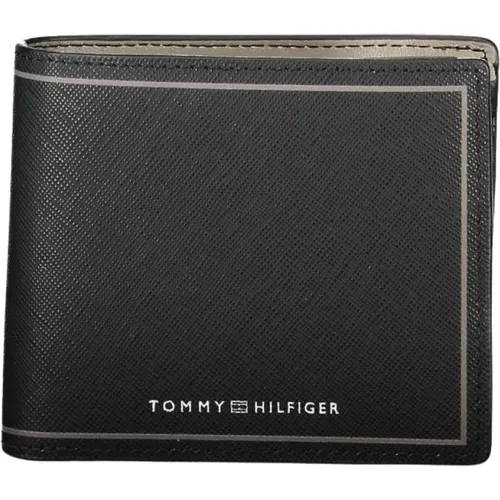 Leather Wallet , male, Sizes: ONE SIZE - Tommy Hilfiger - Modalova