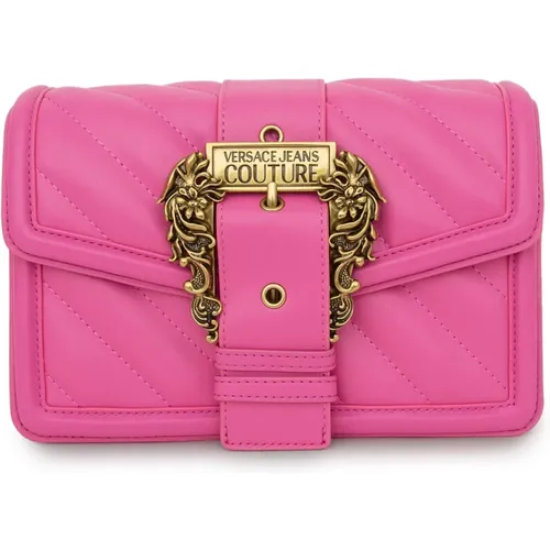 Polyester Shoulder Bag - Fashion-Forward Style , female, Sizes: ONE SIZE - Versace Jeans Couture - Modalova