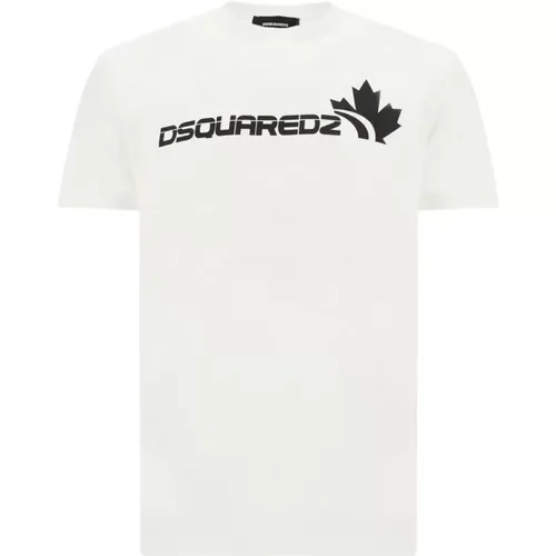 Logo T-Shirt , Herren, Größe: M - Dsquared2 - Modalova