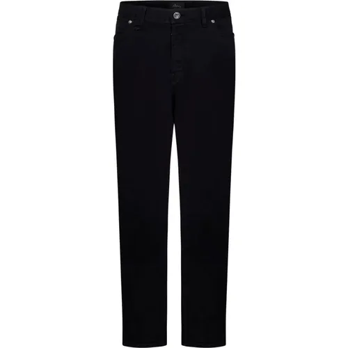 Schwarze Slim Fit Straight Leg Jeans - Brioni - Modalova