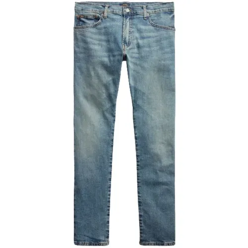 Slim Fit Basic Sullivan Jeans , Herren, Größe: W42 - Polo Ralph Lauren - Modalova
