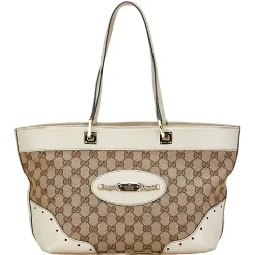 Pre-owned Canvas gucci-bags , female, Sizes: ONE SIZE - Gucci Vintage - Modalova