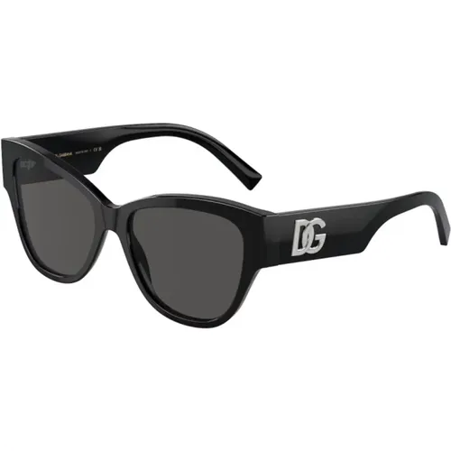 DG CrossedLarge Sonnenbrille , Damen, Größe: 54 MM - Dolce & Gabbana - Modalova