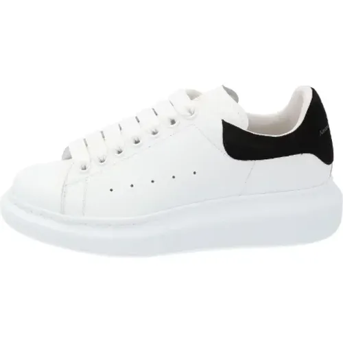 Pre-owned Leather sneakers , female, Sizes: 7 UK - Alexander McQueen Pre-owned - Modalova