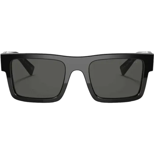 Mens Square Sunglasses , male, Sizes: 52 MM - Prada - Modalova